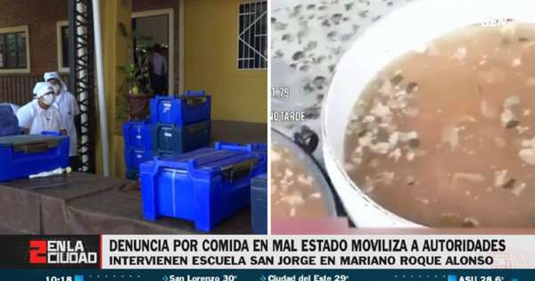 Diario HOY | Tras denuncias, verifican calidad de alimentos proveídos en escuela de Mariano R. Alonso