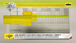 ¿Amañaron concurso para que hijo de Yamy Nal entre al INE?: esto dicen los documentos  - ABC Noticias - ABC Color