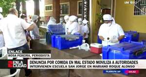 La Nación / Refuerzan control de alimentos en escuela de Mariano Roque Alonso