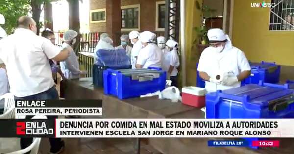 La Nación / Refuerzan control de alimentos en escuela de Mariano Roque Alonso