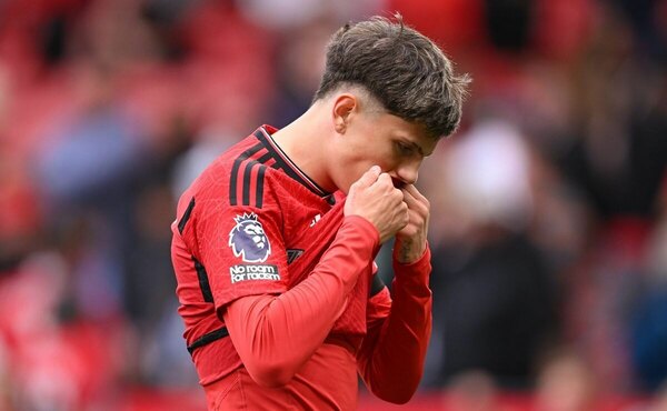 Versus / Garnacho pagará una cena a sus compañeros del United por su reacción tras ser sustituido