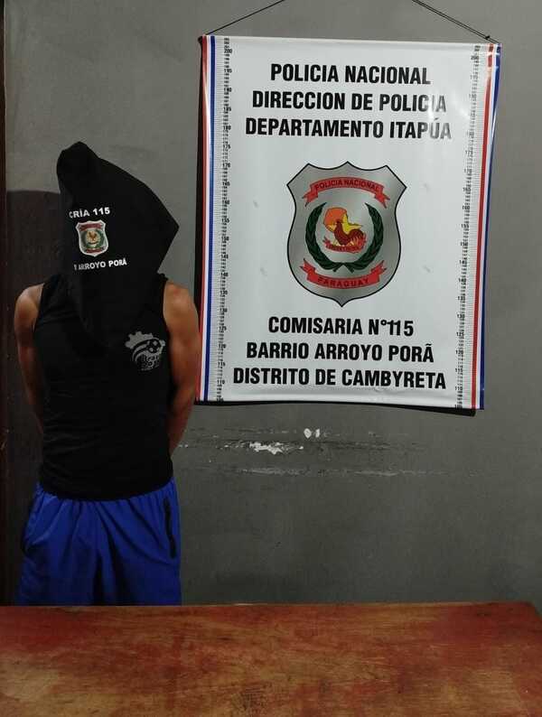 Detenido por violencia familiar al presentarse en comisaría para verificar su situación judicial