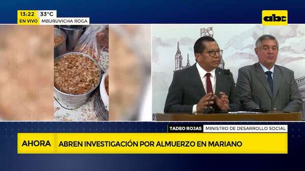Video: autoridades apuntan a directora de escuela y abren investigación por cuestionado almuerzo  - ABC Noticias - ABC Color