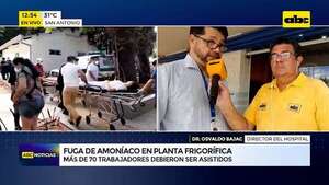 Video: Municipalidad de San Antonio anuncia clausura de frigorífico donde ocurrió fuga de amoniaco  - ABC Noticias - ABC Color