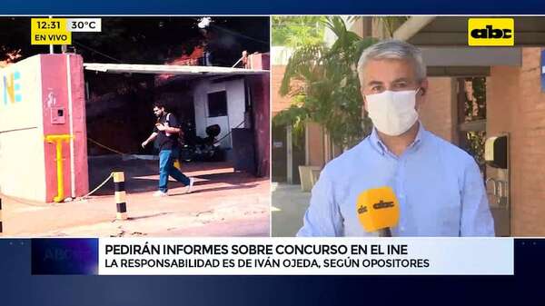 Video: parlamentarios apuntan a titular del INE por presunto contrato irregular - ABC Noticias - ABC Color