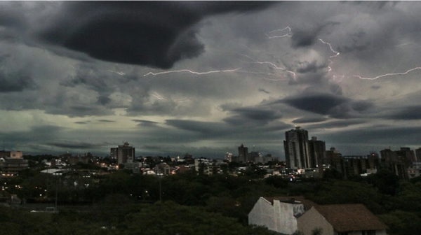 Meteorología anuncia tormentas para nueve departamentos - Noticiero Paraguay