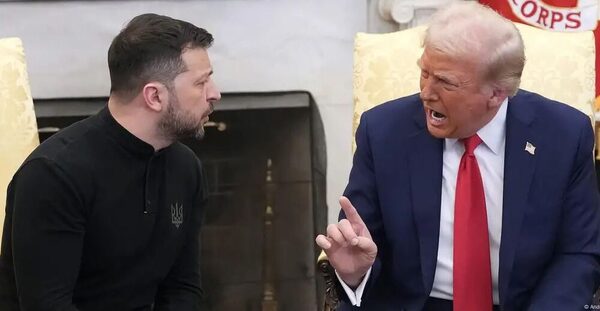Trump y Zelenski tienen un enfrentamiento en la Casa Blanca