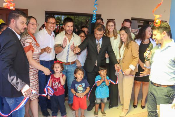 Inauguran Espacio de Desarrollo Infantil y una Ludoteca en Franco