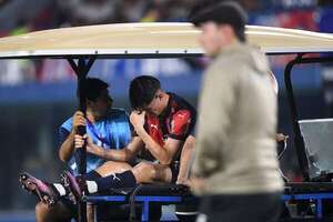 Lucas Quintana recibió el alta después del golpe en la cabeza - Cerro Porteño - ABC Color