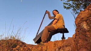 Arpista Gabriel Sasanuma presenta nuevo sencillo con recital este viernes