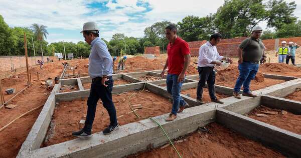 La Nación / Che Róga Porã en Luque: avanzan dos proyectos habitacionales que beneficiará a 40 familias