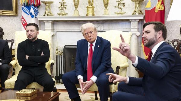 Trump no negociará con Zelenski y le dice que "puede volver cuando esté listo para la paz"