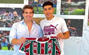 Versus / Libertad se despide de Rubén Lezcano, quien se marcha al Fluminense brasileño