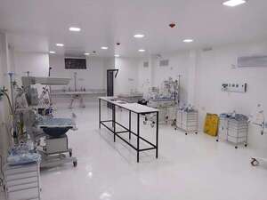 UTI Neonatal: la polémica obra fue inaugurada, desmantelada y vuelta a habilitar en apuros  - Nacionales - ABC Color