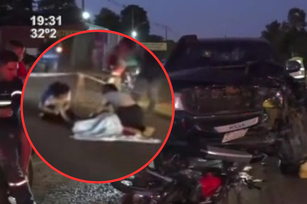 Fatal accidente en Minga Guazú: un motociclista perdió la vida - SNT