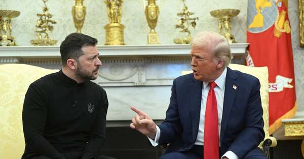 La Nación / Tenso cruce entre Trump y Zelenski