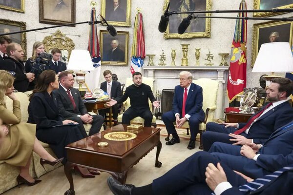 Trump dice que Zelenski debe hablar de paz sin atacar a Putin para retomar diálogos - 1000 Noticias