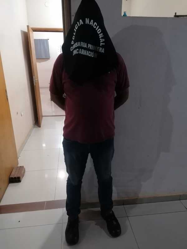 Hombre detenido por disturbios y agresión en estación de servicio de Encarnación
