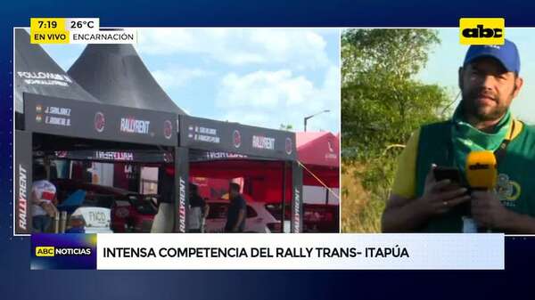 Fiesta motor en el sur del país: así se desarrolla el Rally Trans-Itapúa - ABC TV - ABC Color