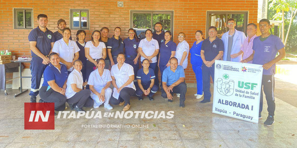 CAPACITAN EN RCP AL PERSONAL DE UNIDADES DE SALUD DE LA FAMILIA EN NVA. ALBORADA