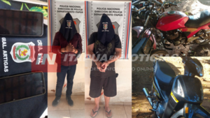 DOS DETENIDOS TRAS ROBO AGRAVADO EN GENERAL ARTIGAS 