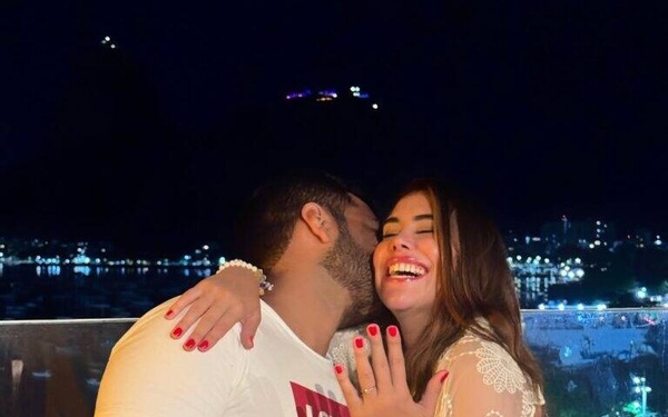 ¡Ja'úta la sopa! Maga Caballero mostró que su novio rapai le regaló el anillo
