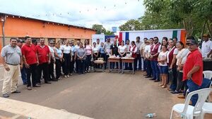 Autoridades entregan aportes al distrito de Arroyito