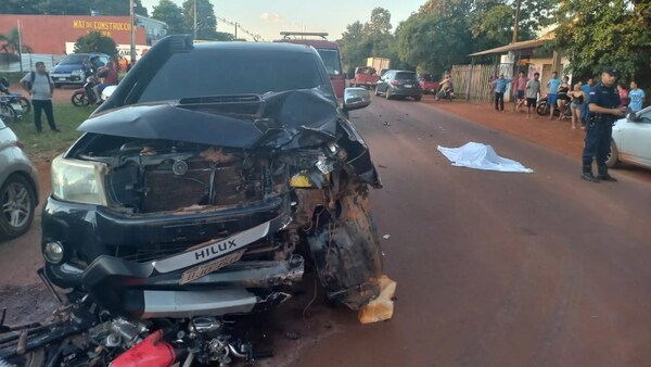 Dos accidentes de tránsito dejaron 2 víctimas fatales en Alto Paraná