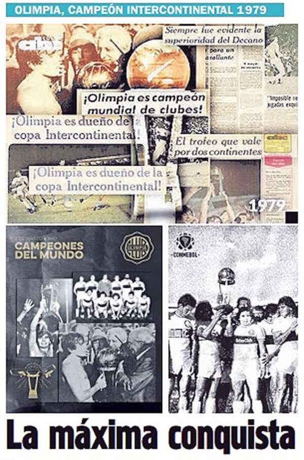 Olimpia, campeón Intercontinental y Mundial - Fútbol - ABC Color