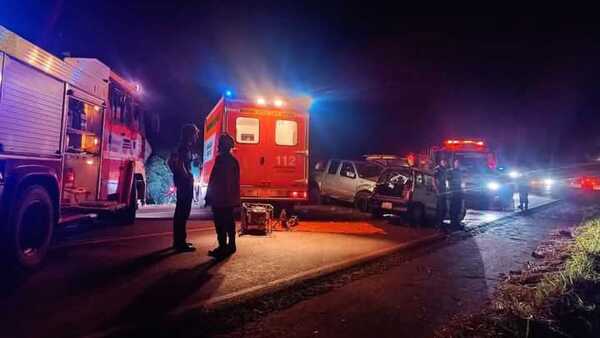Conductor alcoholizado provoca violento accidente de tránsito que deja dos fallecidos en Capitán Meza