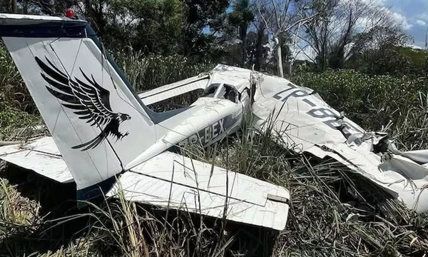 Padre e hijo sufren accidente aéreo en Saltos del Guairá - OviedoPress
