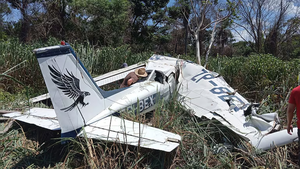 Daños materiales a una aeronave que realizó aterrizaje forzoso