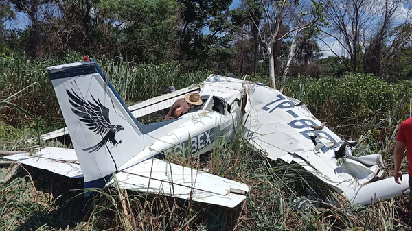 Daños materiales a una aeronave que realizó aterrizaje forzoso