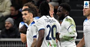 Versus / Lazio festeja en el final y agrava la crisis del Milan
