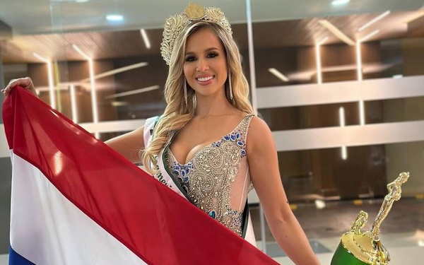 Esposa de jugador liberteño ganó concurso de belleza internacional