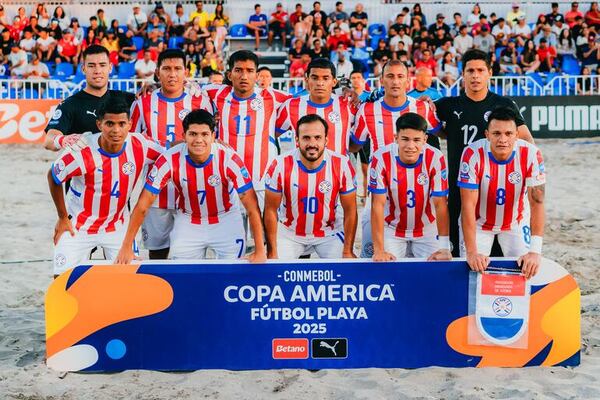 Copa América de fútbol playa: Subcampeón y mundial - Polideportivo - ABC Color
