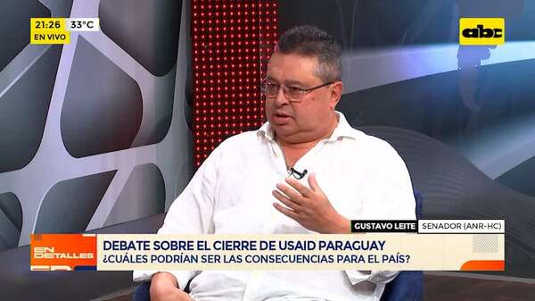 “Tenemos que eliminar la influencia externa por plata”: debate sobre cierre de USAID Paraguay - En Detalles - ABC Color