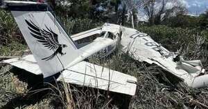 La Nación / Avioneta sufre accidente durante evento de exhibición