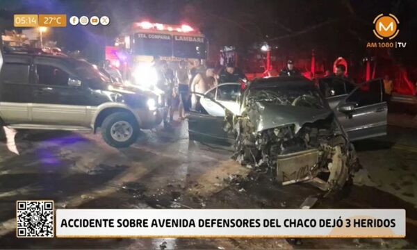 (VIDEO) En Villa Elisa, señora que estaba de mirón de un accidente fue arrollada por un auto sin freno de mano