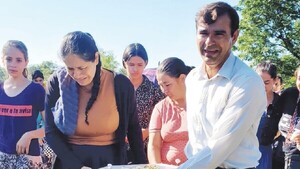 Dolorosa despedida a Osmancito en su tumba