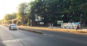 Diario HOY | Atención, conductores: obras sobre Cacique Lambaré hoy