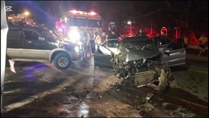 Siniestro vial en Villa Elisa deja tres heridos - 1000 Noticias