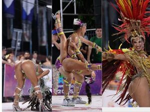 ¡Festival de colas en cierre de corsos gua’i!