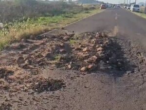 Enorme bache provoca un accidente fatal en Paraguarí · Radio Monumental 1080 AM