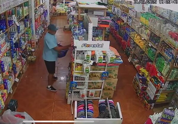 Detienen a hombre con antecedentes por hurto en un local comercial de Encarnación