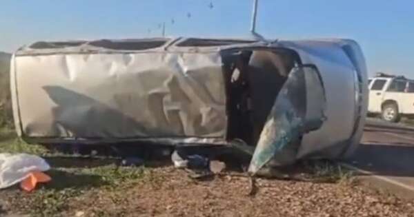Diario HOY | Accidente en Paraguarí atribuido a un bache: dos muertos y cinco heridos