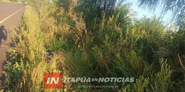 MOTOCICLISTA MUERE TRAS SUFRIR CAÍDA EN SAN PEDRO DEL PARANÁ