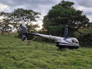 Recuperan en Amambay helicóptero que había sido robado en Brasil - 1000 Noticias