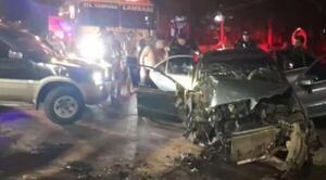 Tres personas heridas es el saldo de un accidente de tránsito en Villa Elisa - ADN Digital