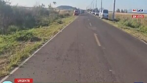 Paraguarí: Bache causa vuelco de vehículo y accidente deja dos muertos y cinco heridos